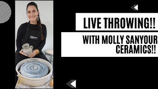 Molly Sanyour Ceramics Live Stream