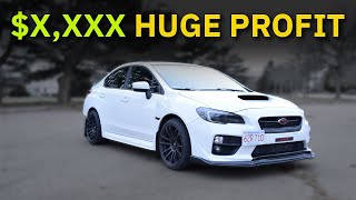 How Much I Made Selling My Subaru WRX [Profit]