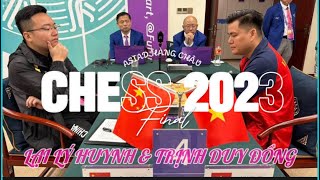 Cờ Tướng Asiad 2023 | Lại Lý Huynh hòa Trịnh Duy Đồng (1-1) vòng 1 cá nhân