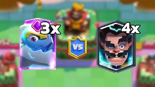 3x Evo Electro Dragon vs 4x Electro wizard