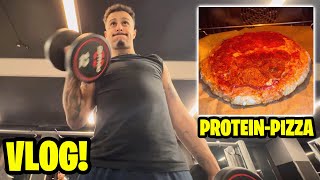 Protein PIZZA mit 80g Eiweiß! 🤤🍕 Daily Vlog 19.0