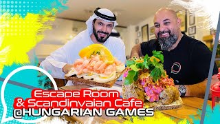 Dubai’s Original Escape Room experience & Swedish Cafe at #HungarianGames