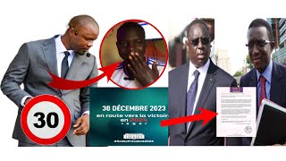 Li wara khew le 30 fuité , Amadou ba ak Macky sall dagnou……