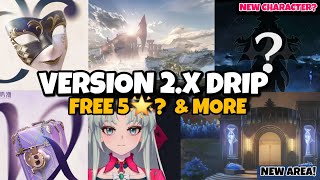 NEW UPDATE! VERSION 2.X CHARACTERS DRIP, FREE 5 STAR CHARACTER AND MORE | Wuthering Waves