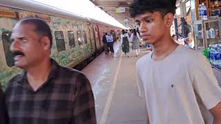 Rajdhani Express at Kannur station 19-09-24