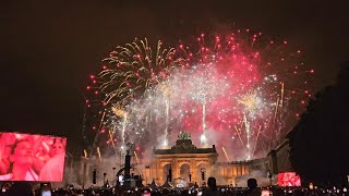 Feux d'artifice de la fête nationale 2024 / Belgium National Day Fireworks 2024