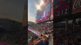 Nationals Park first game back with no mask mandate. Nationals vs Orioles