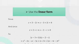 How do I verify that the complex roots are correct?