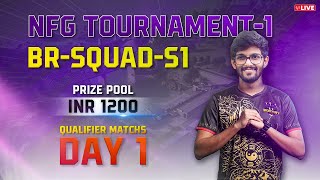 NFG_TOURNAMENT-1 ( DAY-1 ) || FREE FIRE TELUGU LIVE 🎯ROAD TO 10K SUBS 🎯#NFG #fftournamentlive