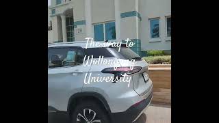 The way to Wollongong University  Dubai #trending #dubai #shorts