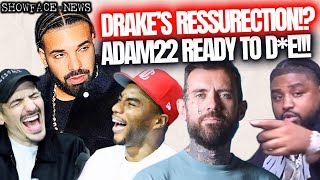 DRAKE GETS VACUUMED BY CHARLAMAGNE & ANDREW SCHULZ!|ADAM22 GETTING UNALIVED!? 🤯 #ShowfaceNews