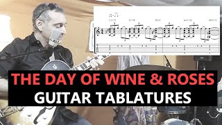 The Days of wine and roses on Guitar with Tablature