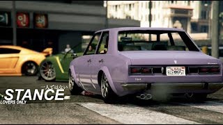 GTA 5 Nissan GTR MEET | Stance Lovers Only | GTA V STANCE CAR MEET | PS4 R* Editor