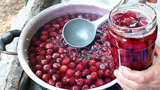 خوشمزه ترین و خوش رنگ ترین کمپوت گیلاس:آموزش کمپوت گیلاس#asmr #food #nature #cooking #foodie