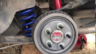 1985 Mustang GT 5.0 warped drum brake