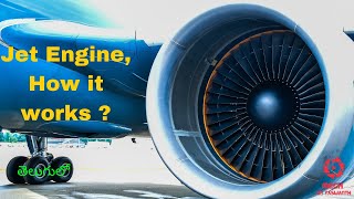 Jet Engine, How it works ? || Jet engine working in telugu || clear explanation || in telugu ||