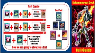 Yugioh Salamangreat Deck Full Guide .. Everything You Need To Know