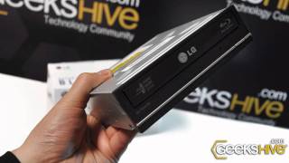 Grabadora de Discos Blu-Ray interna LG BH10LS30 - review by www.geekshive.com (Español)