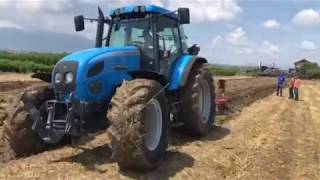 Plowing with LANDINI LEGEND 120