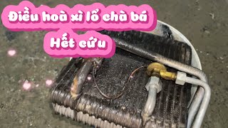 Sửa điều hoà , đêm khuya , izuzu QKR