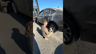 Шиномонтаж обошелся в 200$ tire change before loading a vehicle into a container