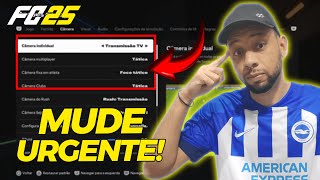 MUDE A CONFIGURAÇÃO DE CONTROLE E CÂMERA! USE A META DO EA FC 25