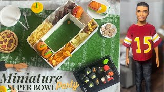 Miniature Super Bowl Party | DIY Mini Decor