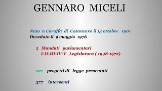 In ricordo di Gennaro Miceli a 48 anni dalla sua scomparsa.