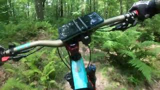 Big Bear Lake Camplands WV- Chunder Mountain mountain biking trail.