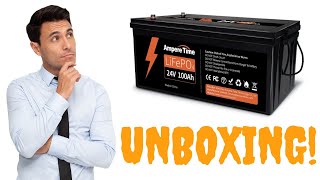 [Ampere Time] 24V 100Ah LiFePo4 Batterie Unboxing!!!