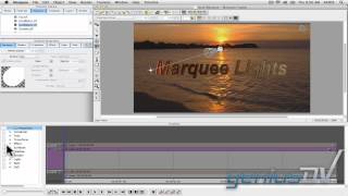 Animating Marquee titles using graphs in Avid Media Composer