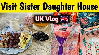 Visit to Sister Daughter House | UK vlog South Hylton | Noor Ul Ain Vlogs