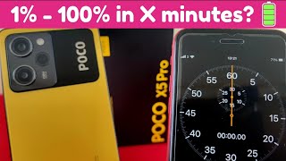 POCO X5 Pro 5G🔋Rapid Battery Charge 😉