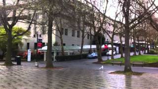 Slavic Gospel Church MV teens at Seattle water fountain