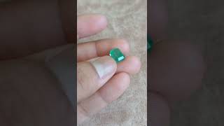 Natural emerald zambian mines culumbian shed 4.55ct size # moongal #viral #redcoal #subscribe plz#