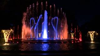 Musical Fountain - Irish Song - Margaret Island - Budapest - 05.06.2015