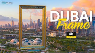 Dubai Frame 🖼️Ultimate Experience in 4K: Dubai Frame Sky Deck: Zabeel Park