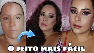 MAQUIAGEM para quem •não sabe• usar MAQUIAGEM°° (TUTORIAL CONOLETO DE MAQUIAGEM PRA INICIANTE)