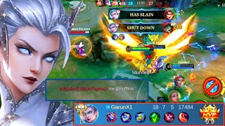 This Eudora destroying Tigrel And Odette - Mobile Legends Eudora Gameplay best mage Mlbb