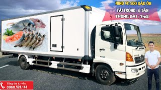 Giá Xe Tải Hino FC 6 Tấn Thùng 7m2 Bảo Ôn - FC9JNTC Dẫn đầu trong Phân Khúc Xe Tải 6 Tấn đến 7 Tấn