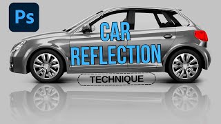 Realistic car reflection effect in photoshop| car reflection editing on image photo tips