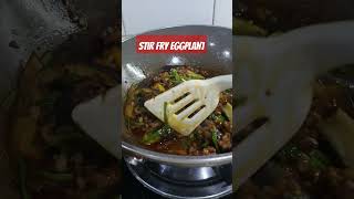 Stir fry eggplant#chinesefood #chinesestyle #trending #viral #shortvideos #youtubeshorts #shorts