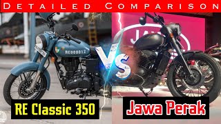 Jawa Perak VS RE Classic 350 | Detailed Comparison | SC Moto