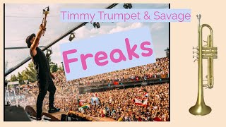 Timmy Trumpet & Savage: FREAKS: Trumpet Play-A-Long with Music