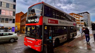 Ride on Centrebus Scania OmniCity 910 (LX09 ABZ) Route 22