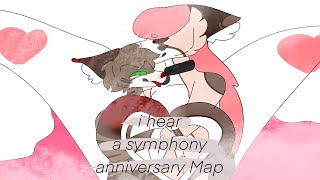 I HEAR A SYMPHONY SECREAT STORYBOARD MAP