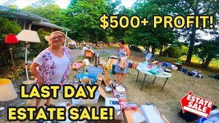 WE ALMOST SKIPPED THIS LAST DAY OF THIS ESTATE SALE!