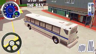 City Bus Station Driving Simulator - Learn Bus Drive School - Android Gameplay #2