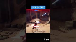 The disrespect of Rey