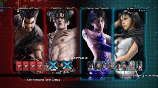 Tekken Tag Tournament 2 / Team Battle Mode / RPCS 3 Gameplay